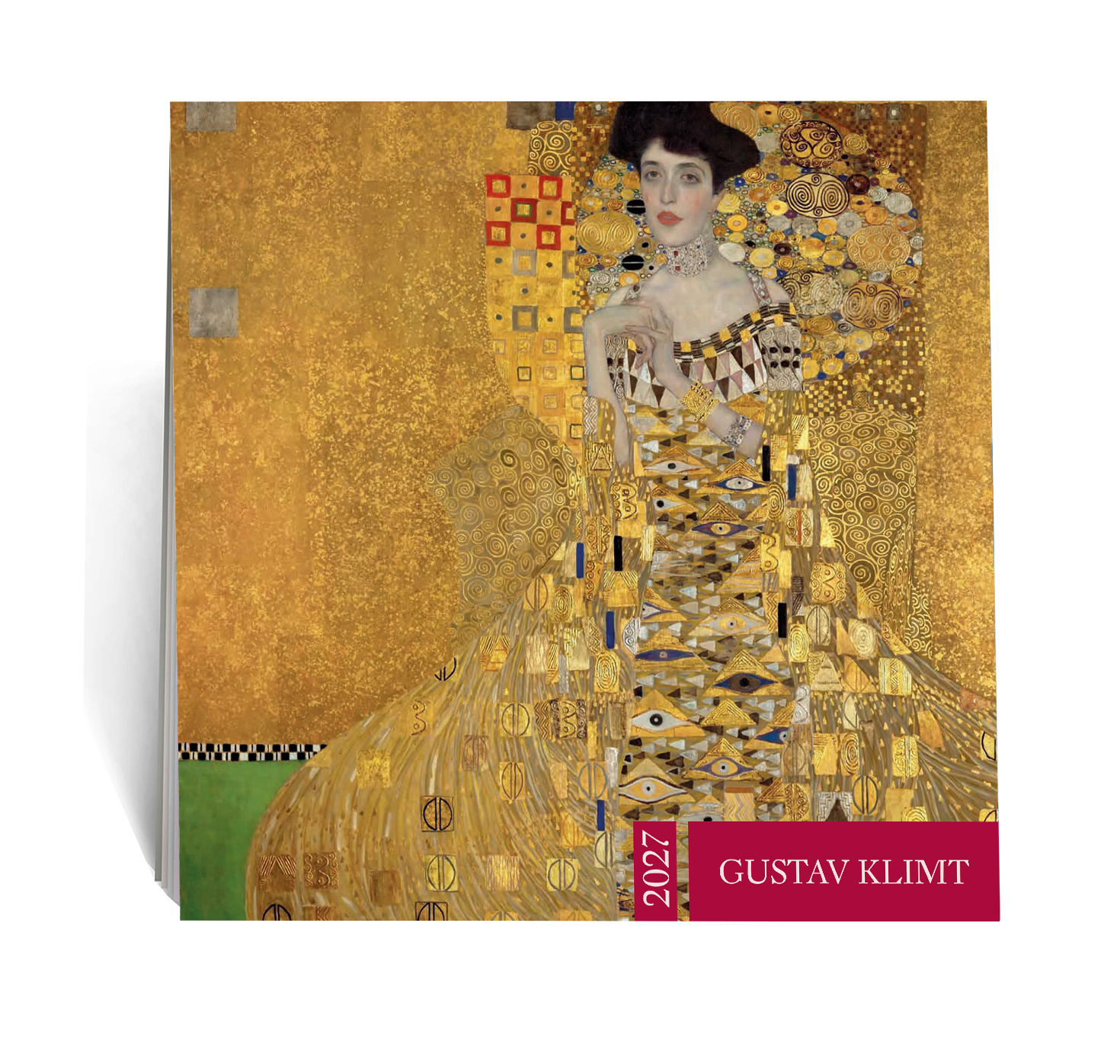 Kalendarz Gustav Klimt 2027 – kalendarz ścienny 30 × 30 cm