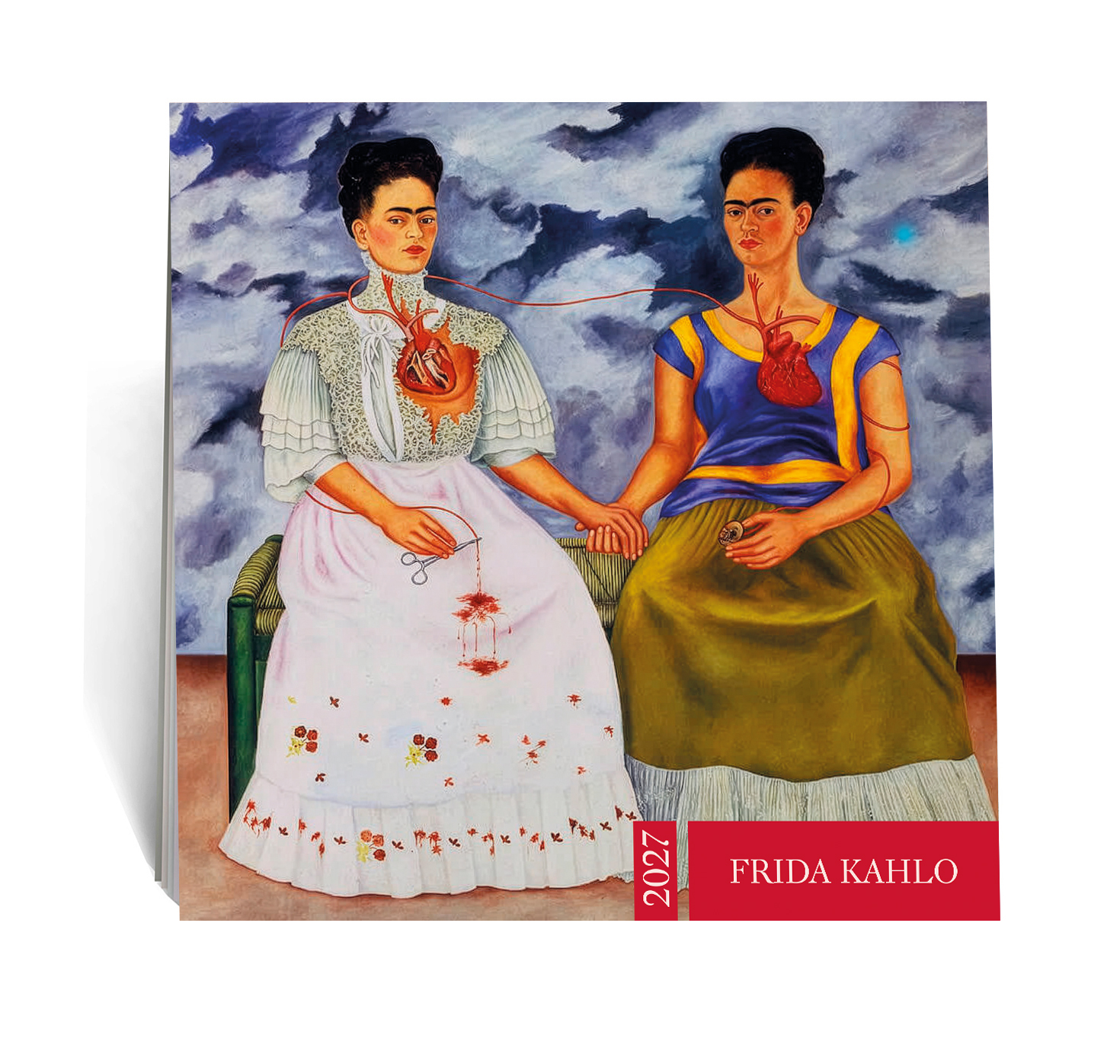 Kalendarz ścienny Frida Kahlo 2027 30 × 30 cm z reprodukcjami obrazów