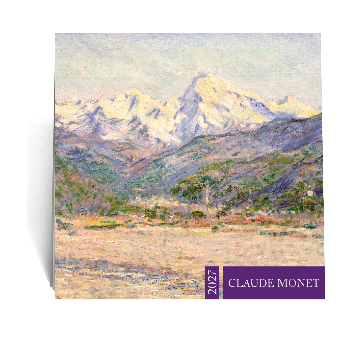 Kalendarz Claude Monet 2027 – kalendarz ścienny 30 × 30 cm.