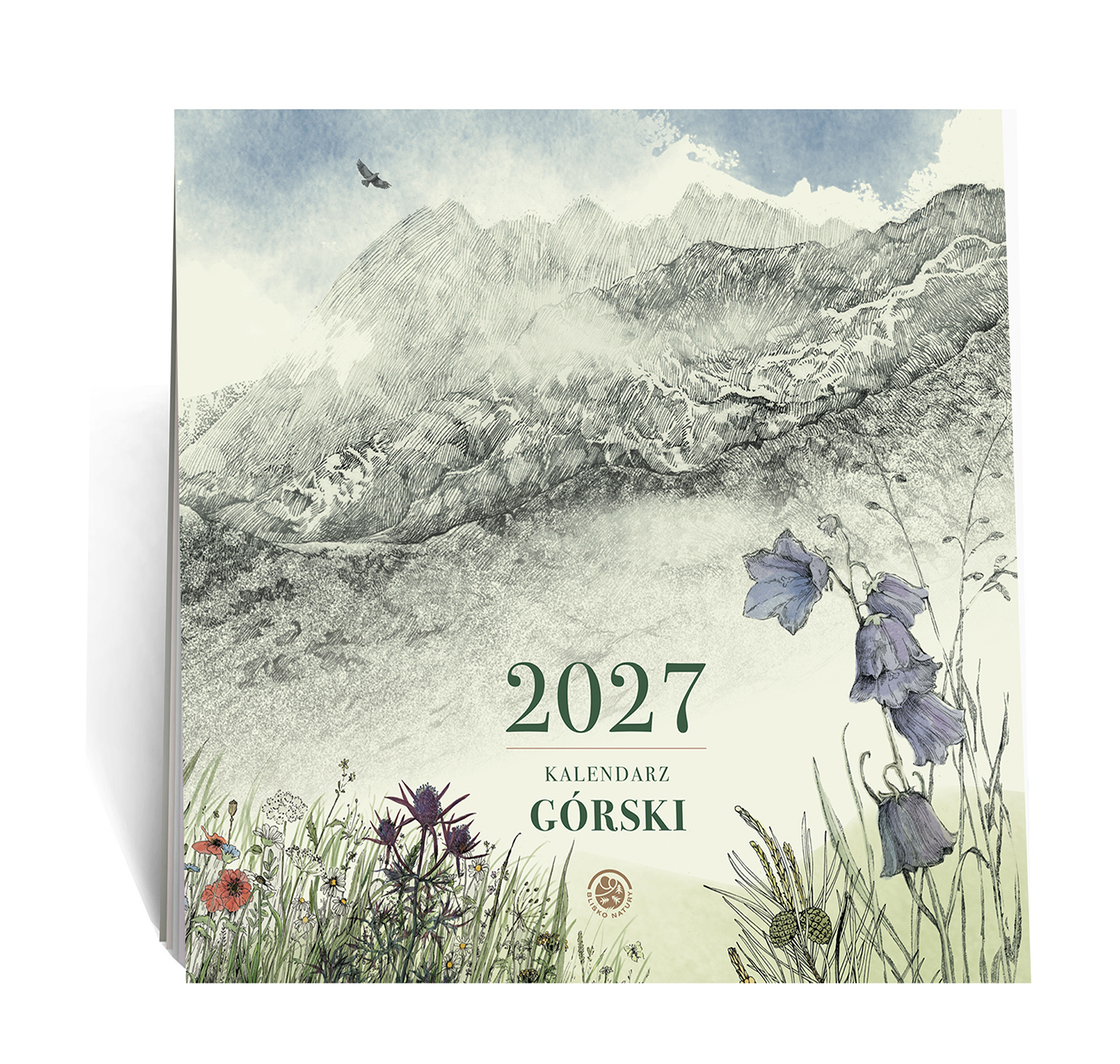 Kalendarz górski 2027 – 12 autorskich ilustracji