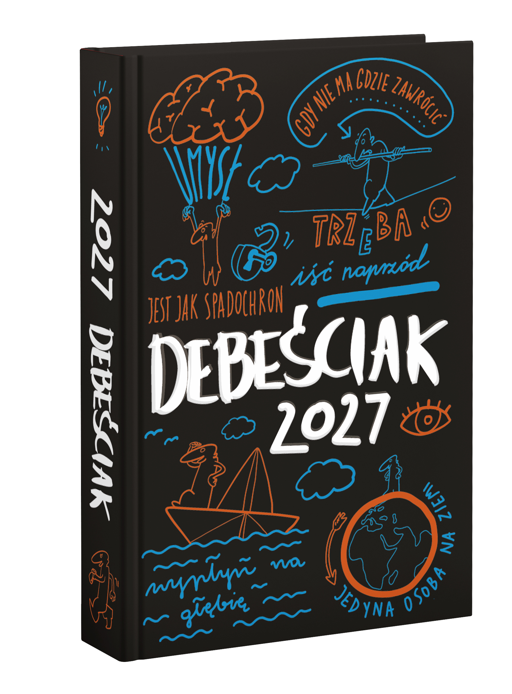 Debeściak 2027 kalendarz książkowy dzienny 2027