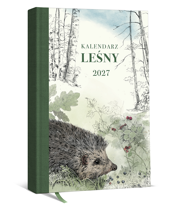Kalendarz Leśny 2027 – planer książkowy Blisko natury