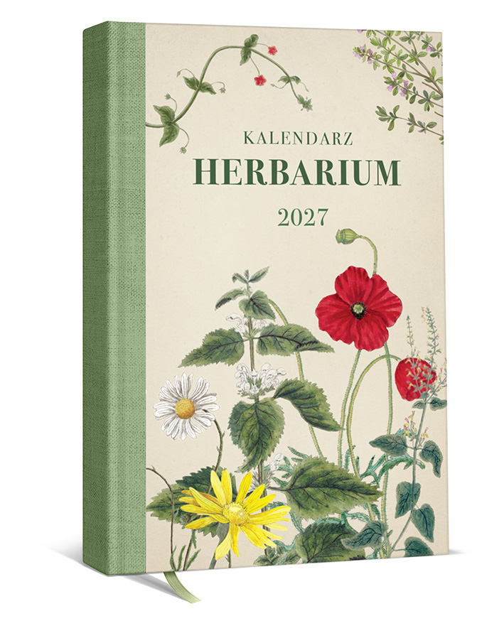 Kalendarz Herbarium 2027 – planer książkowy Blisko natury