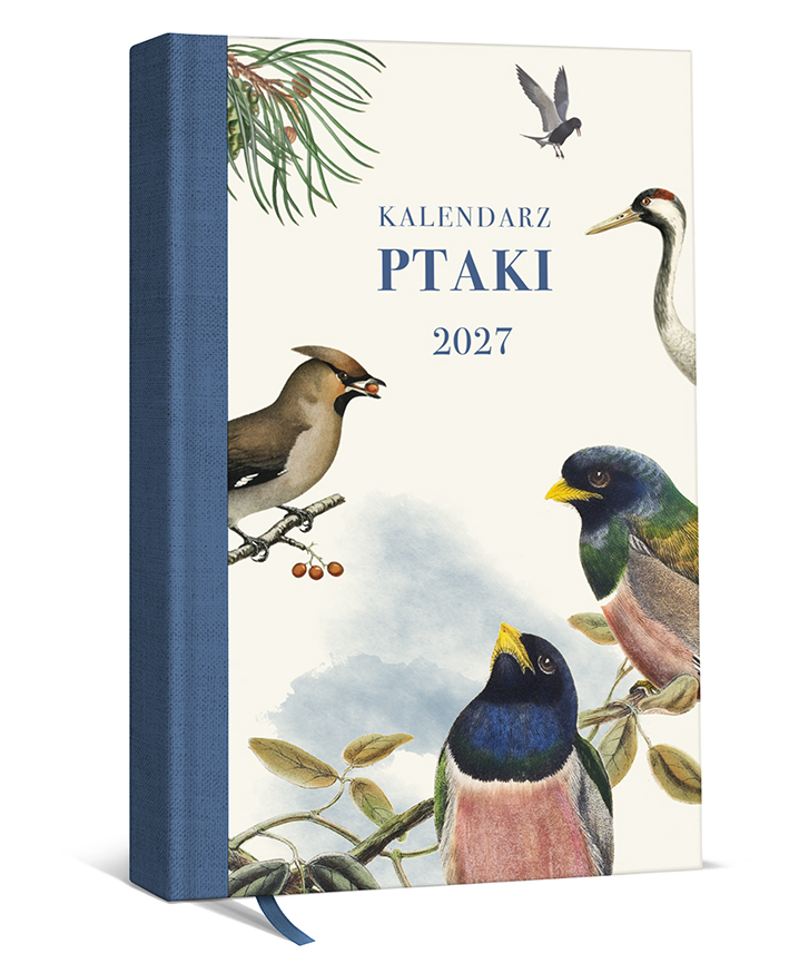 Kalendarz książkowy Ptaki 2027 – Blisko natury